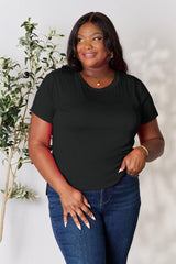 Basic Bae Full Size Round Neck Short Sleeve T - Shirt - Admiresty