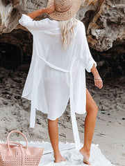Button Up Roll - Tab Sleeve Cover - Up - Admiresty