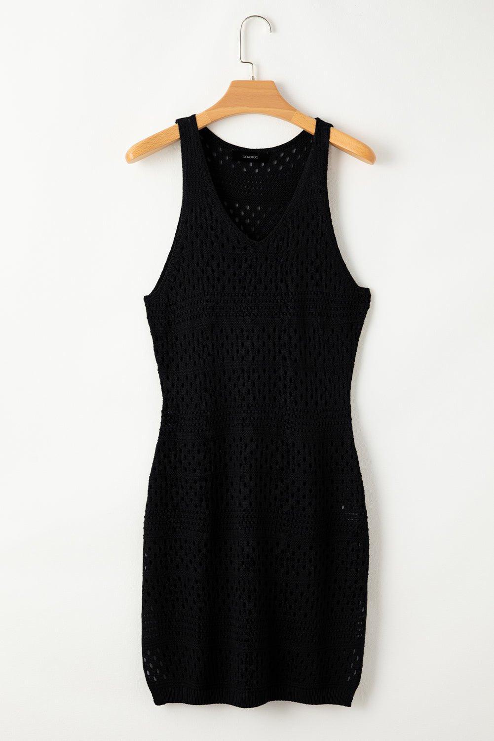 Cutout Slit Wide Strap Cover Up - Admiresty